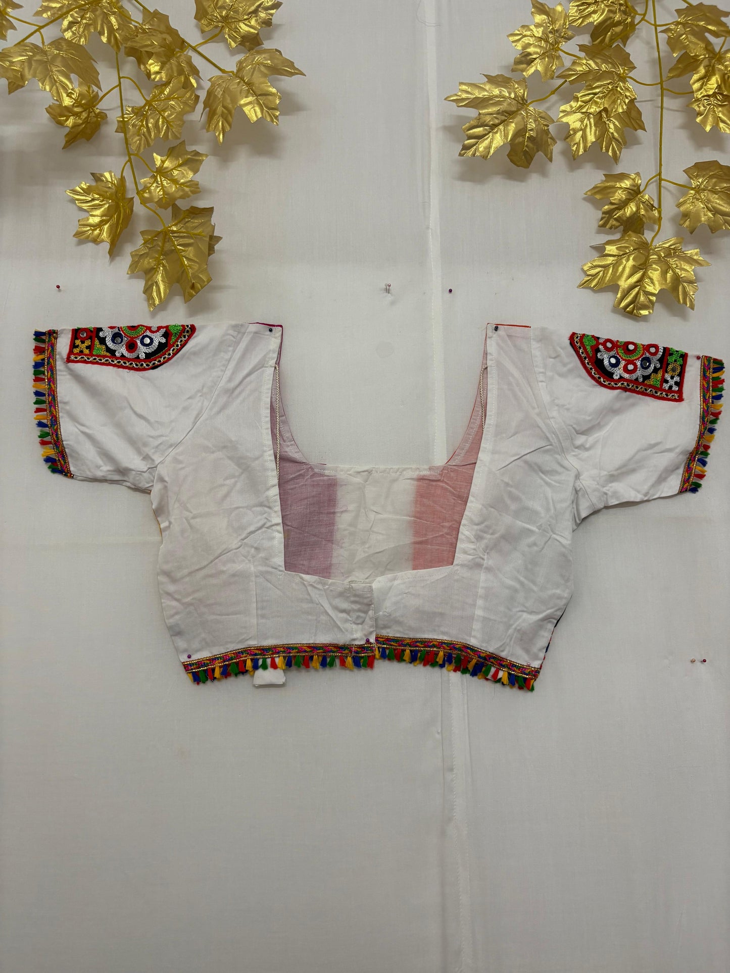Square Box with Mandir Patch