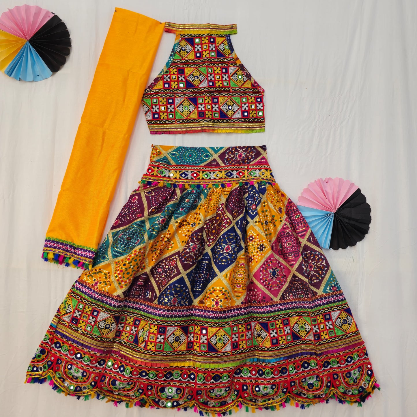 Girls - Square Box Patola Chaniya Choli