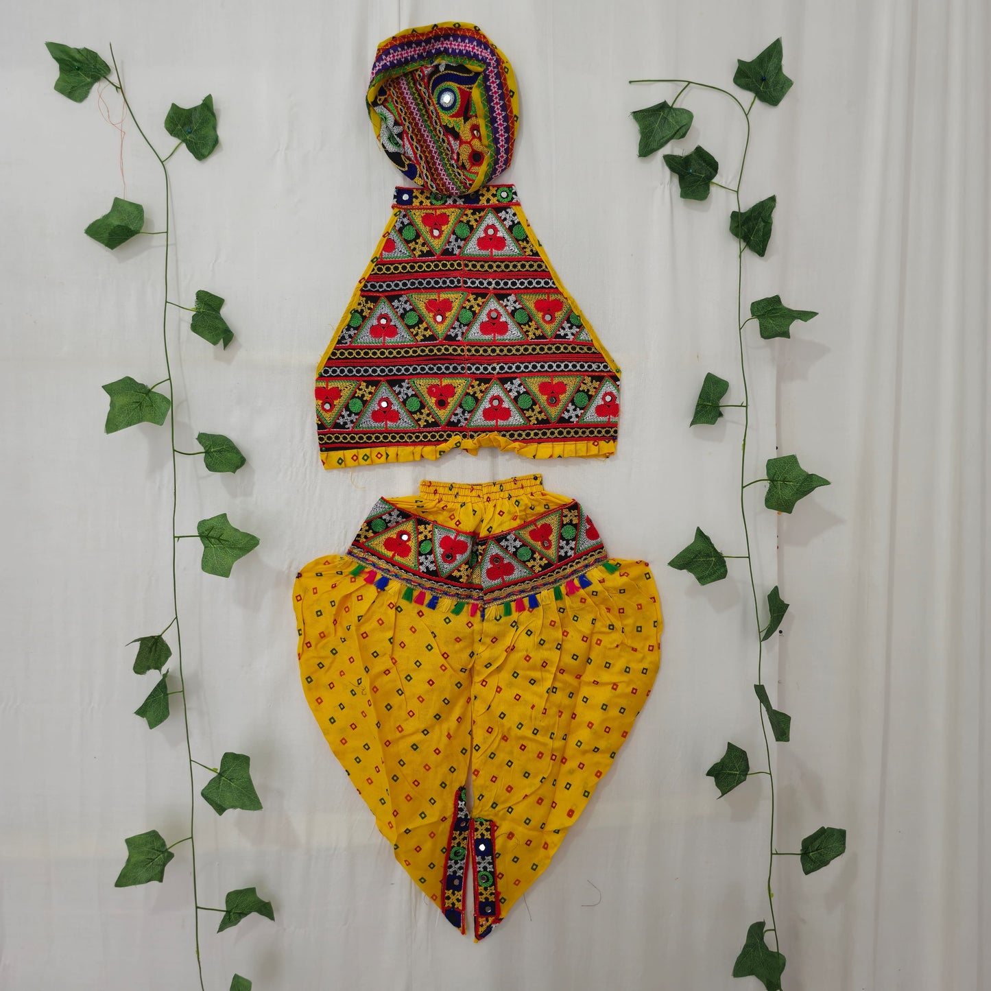 Girls - Single Dot Bandhani Dhoti
