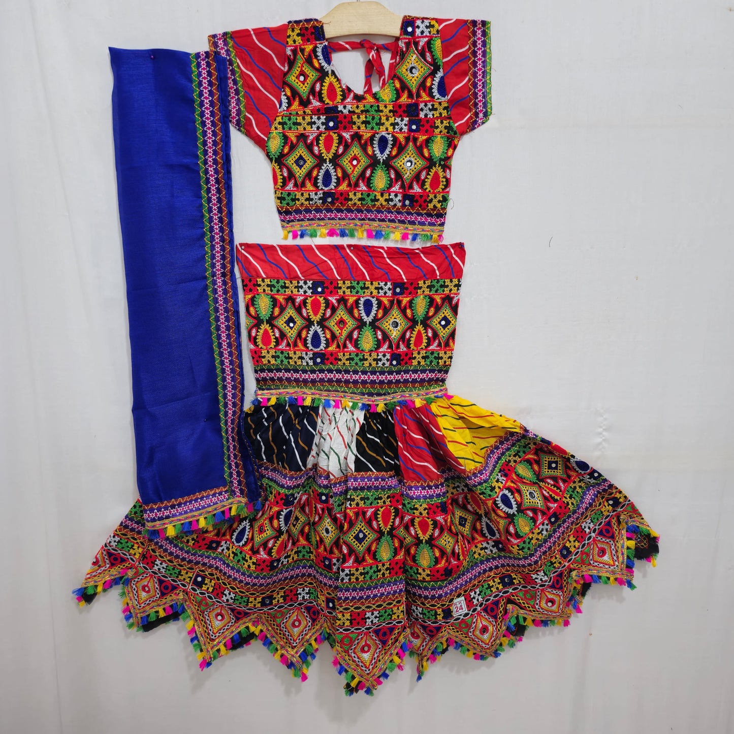 Girls - Leheriya Multi Colour Design Chaniya Choli