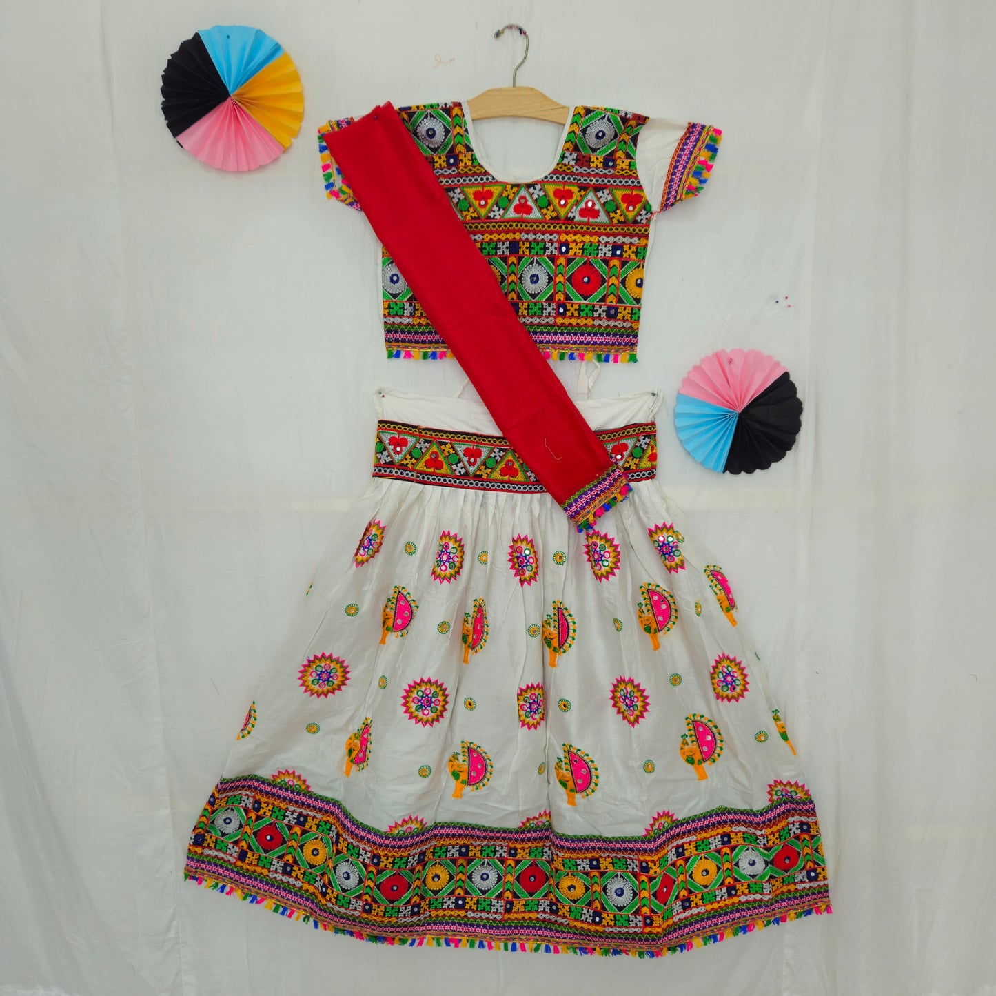 Girls - Peacock Work Chaniya Choli