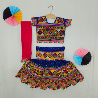 Girls - 1 Dot Bandhani Chaniya Choli