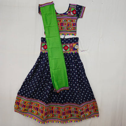 Girls - 3 Dot Bandhani Chaniya Choli