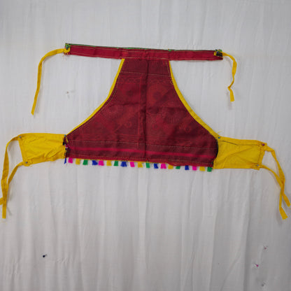 Girls - Sleeveless Plain Chaniya Choli