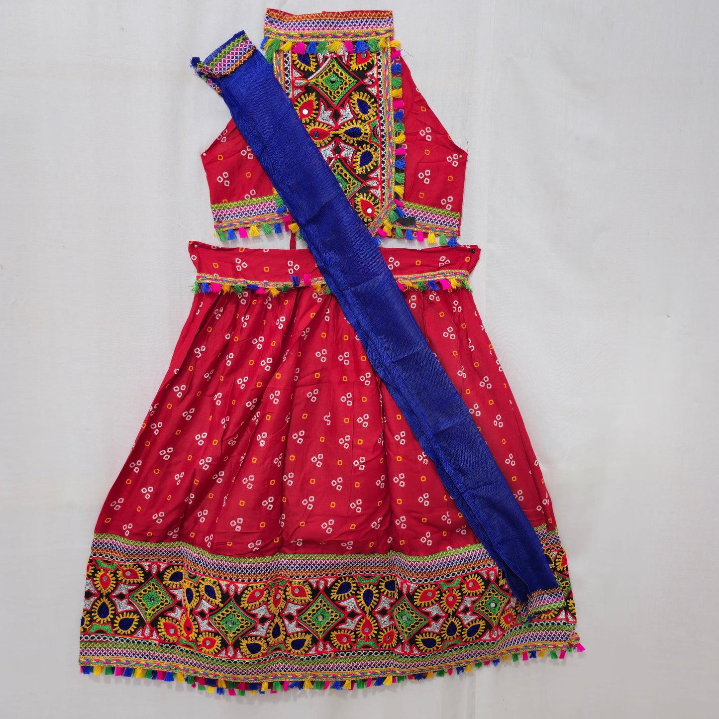 Sleeveless Bandhani Darwaja
