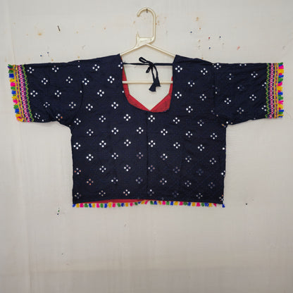 3 - Double Patta Mirror Work