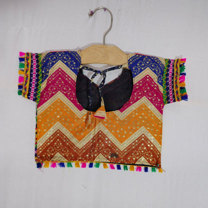 Girls - ZigZag Bandhani Chaniya Choli