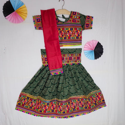 Girls - Bandhani Design Chaniya Choli