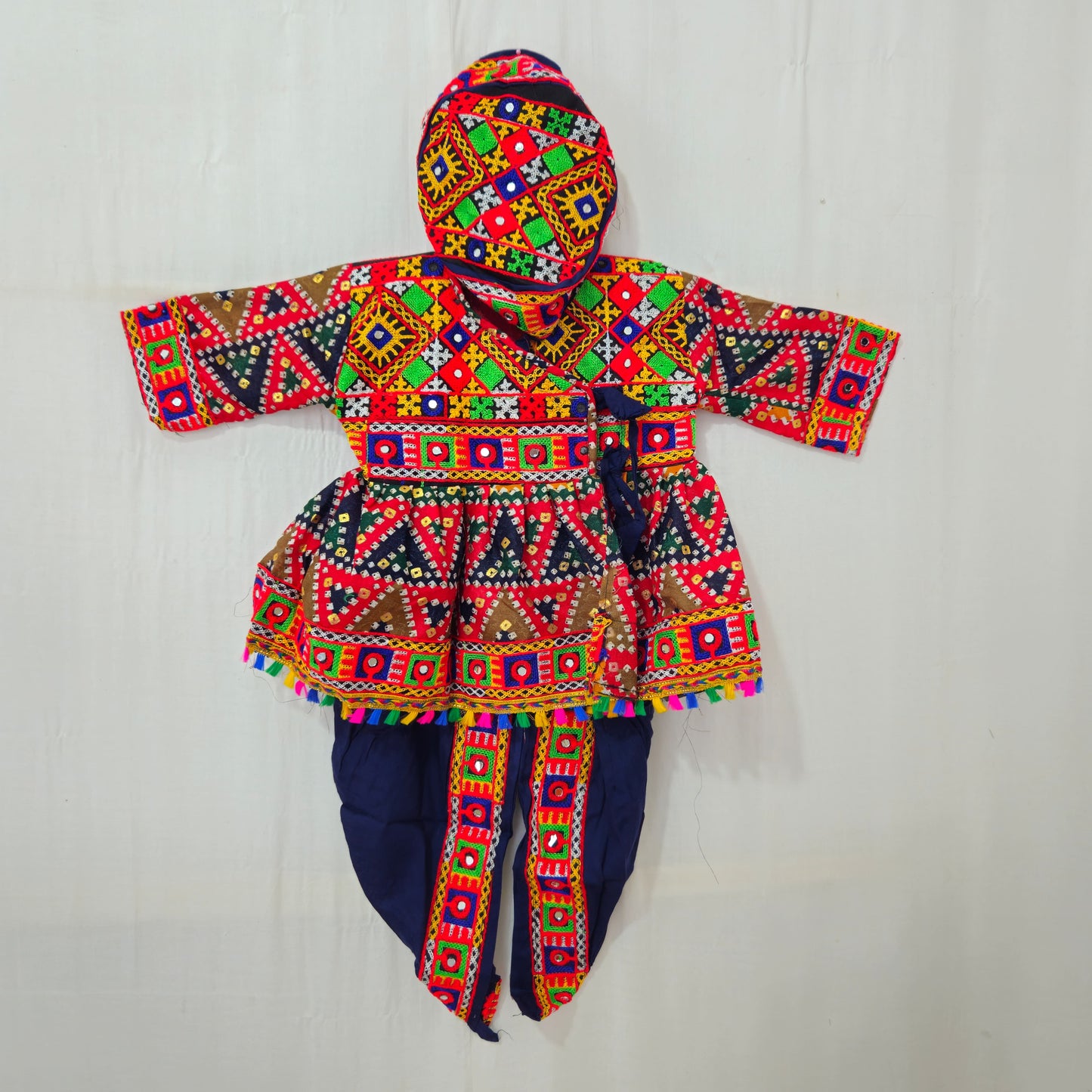 Kids - Multicolor Triangle Kediya