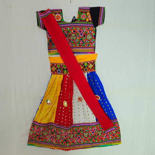 Girls - Bangadi Mirror Work Chaniya Choli