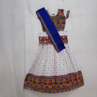 Girls - 3 Dot Bandhani Chaniya Choli
