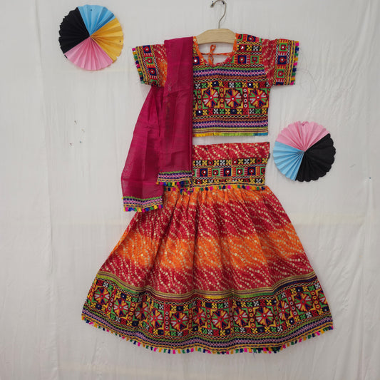 Girls - New Bandhani Chaniya Choli
