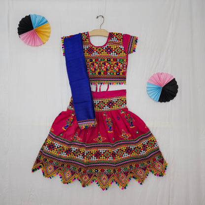 Girls - Dandiya Raas Dingli Design Chaniya Choli