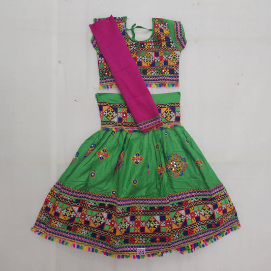 Girls - Circle Square Work Chaniya Choli