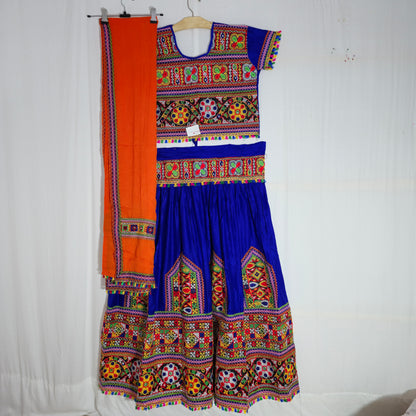Women - Freesize Plain Darwaja Chaniya Choli