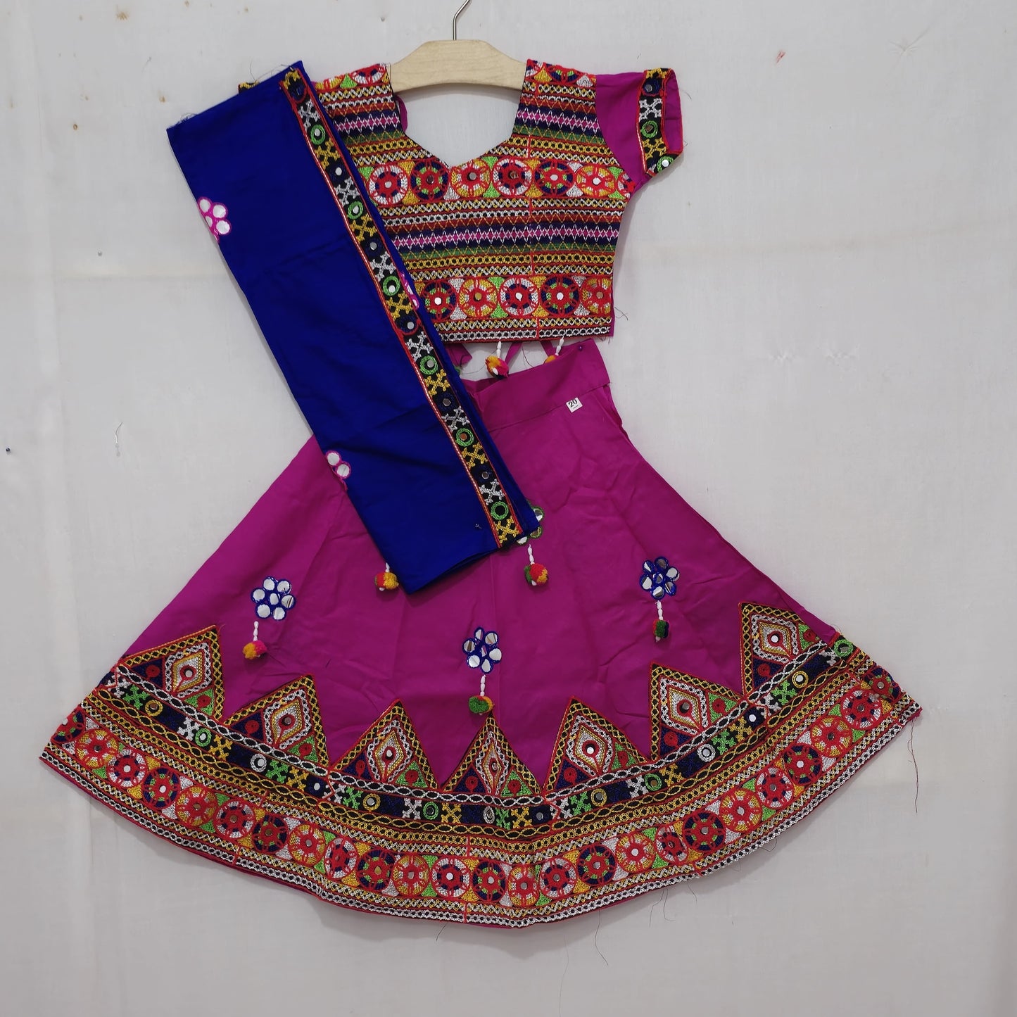 Girls - Toran and Flower Latkan Chaniya Choli
