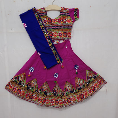 Girls - Toran and Flower Latkan Chaniya Choli