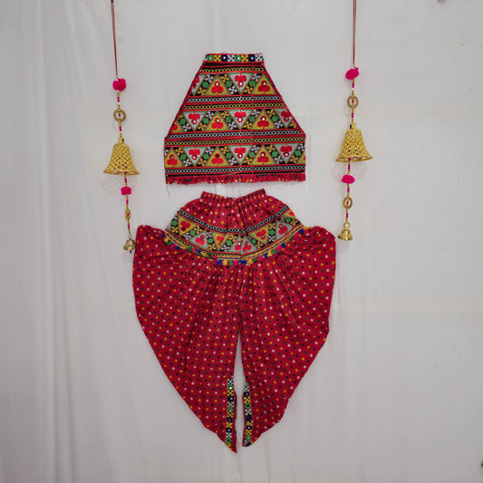 Girls - Single Dot Bandhani Dhoti