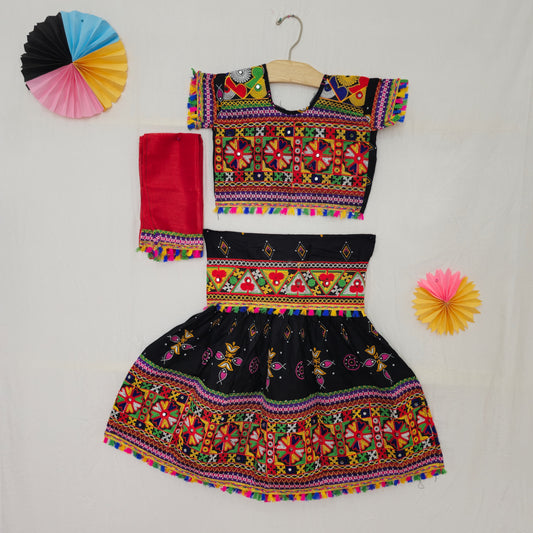 Girls - Print Chaniya Choli