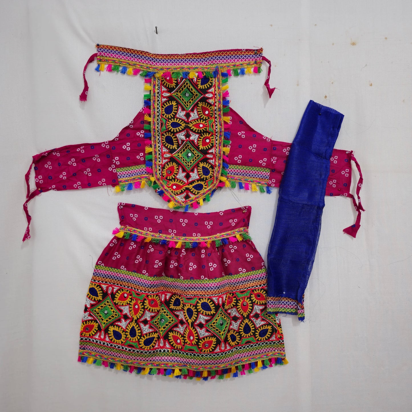 Sleeveless Bandhani Darwaja