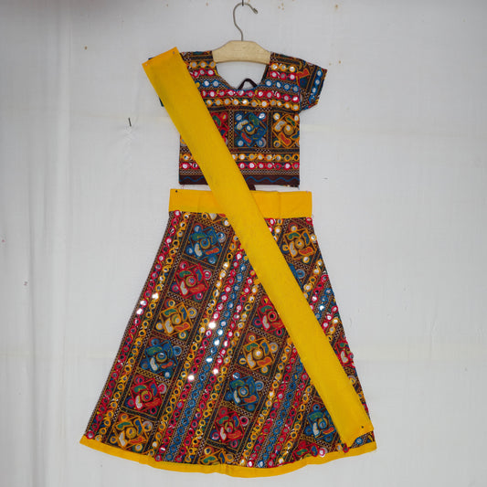 Girls - Bavdiya Full Mirror Work Chaniya Choli